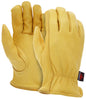 Deerskin Grain Leather Driver Gloves, Select B Grade, Keystone Thumb