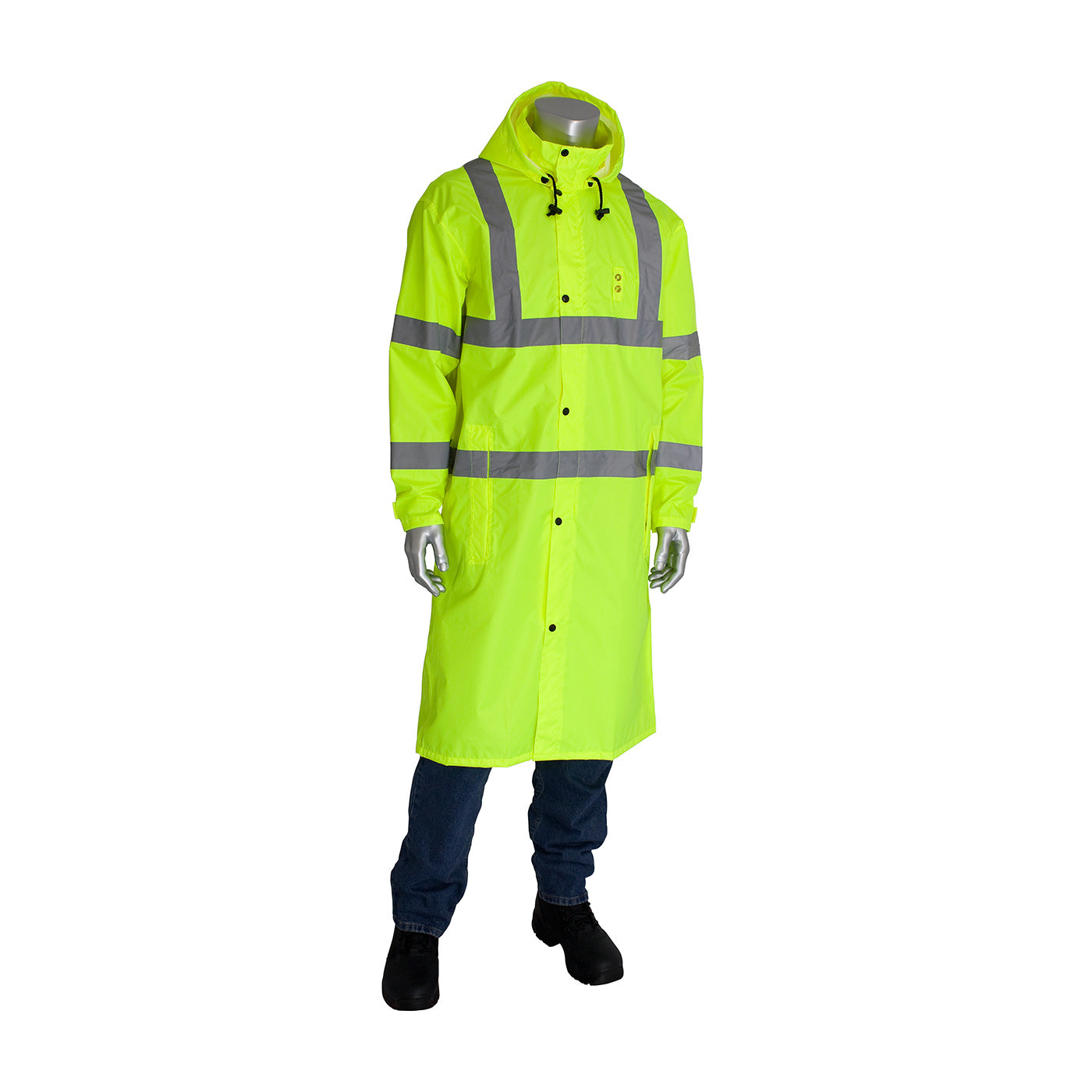 Viz™ ANSI Type R Class 3 Value All Purpose 48" Raincoat