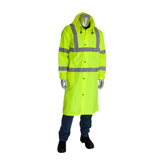 Viz™ ANSI Type R Class 3 Value All Purpose 48" Raincoat