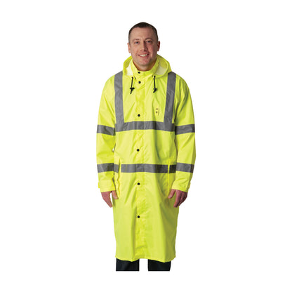 Viz™ ANSI Type R Class 3 Value All Purpose 48" Raincoat