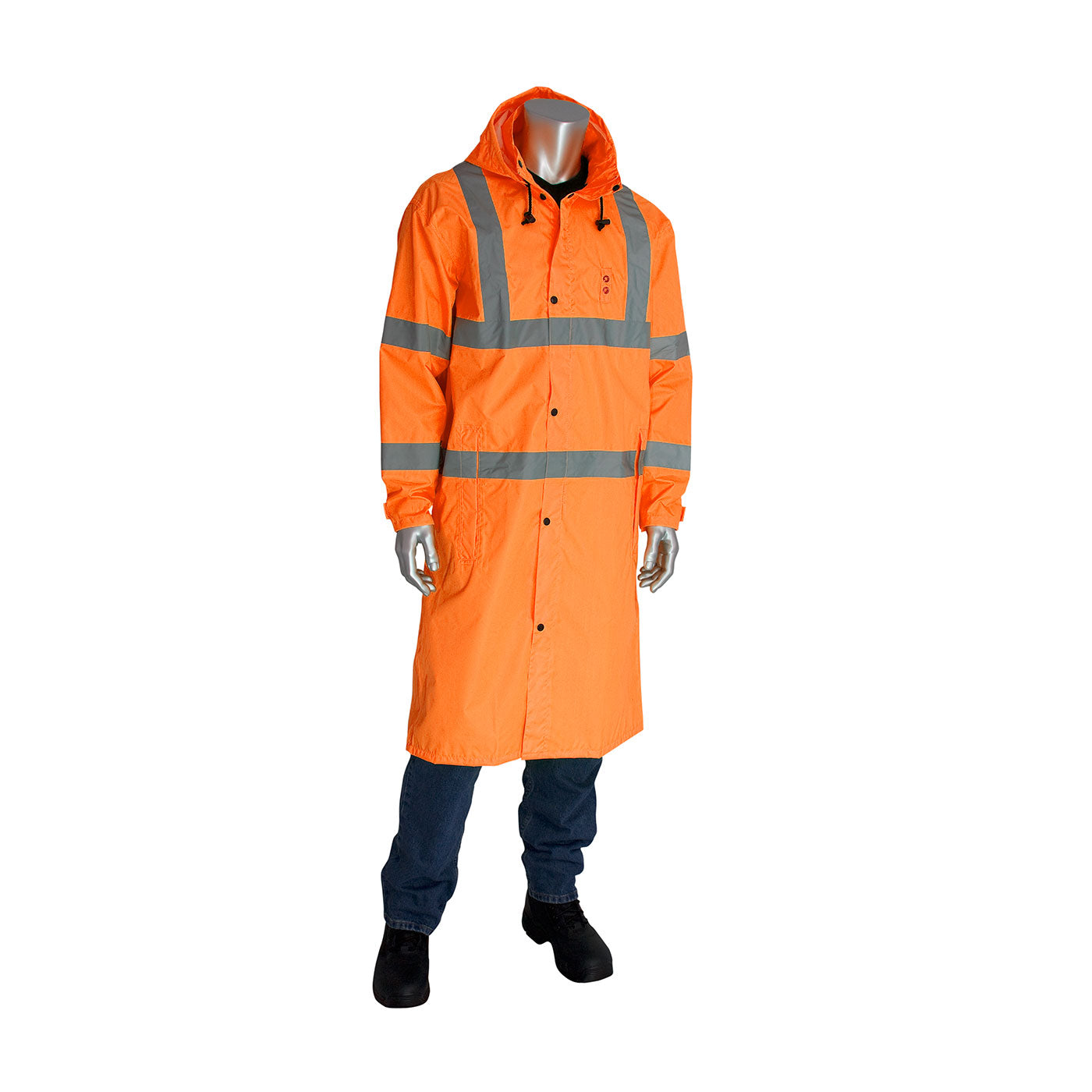 Viz™ ANSI Type R Class 3 Value All Purpose 48" Raincoat