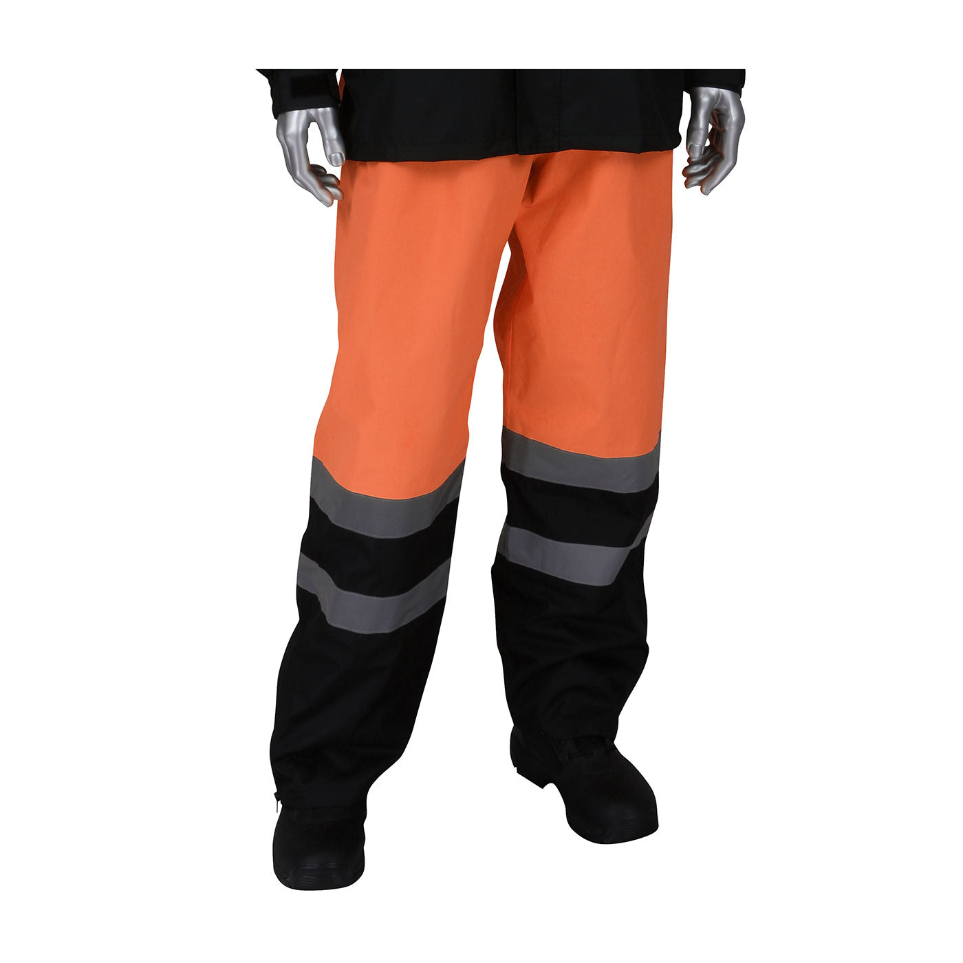 Viz™ ANSI Class E Value All Purpose Waterproof Pants with Black Bottoms