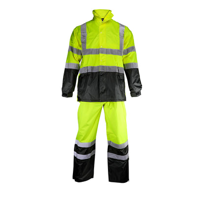 Viz™ ANSI Class E Value All Purpose Waterproof Pants with Black Bottoms