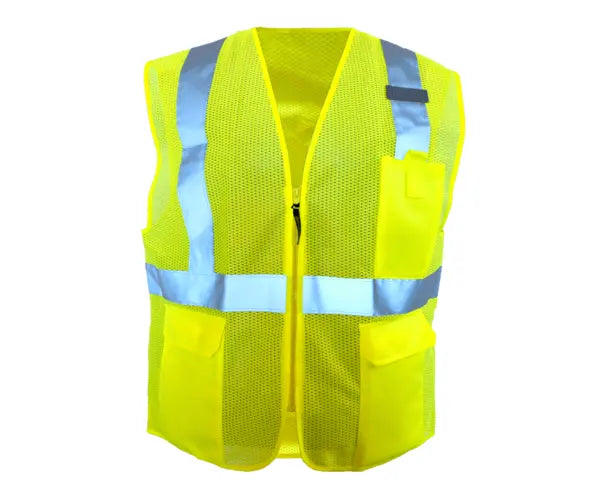 Mesh Standard Vest W/Zipper