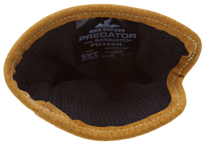 PD3430 - Predator® PD6 Impact Mechanics Gloves - Sasquatch® Leather Driver Work Gloves - TPR Back of Hand Protection - Cut, Abrasion, and Impact Resistant - Wing Thumb