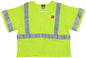 MCR Safety FRMCL3ML - Flame Resistant (FR) Safety Vest - ANSI/ISEA 107 Type R Class 3 Compliant - Mesh Modacrylic / Aramid Blend - 2 Inch Silver FR Stripes - ARC rating of 4.6 cal / cm²