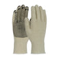 PIP® Heavy Weight Seamless Knit Cotton/Polyester Glove with PVC Dotted Grip - Coated Fingertips