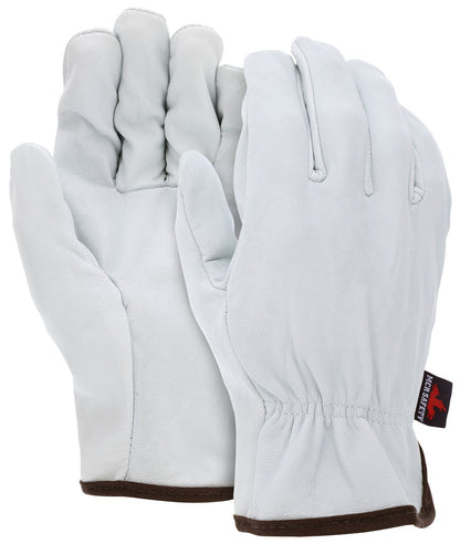 Grain Goatskin Leather Driver Gloves, Select B Grade, Straight Thumb