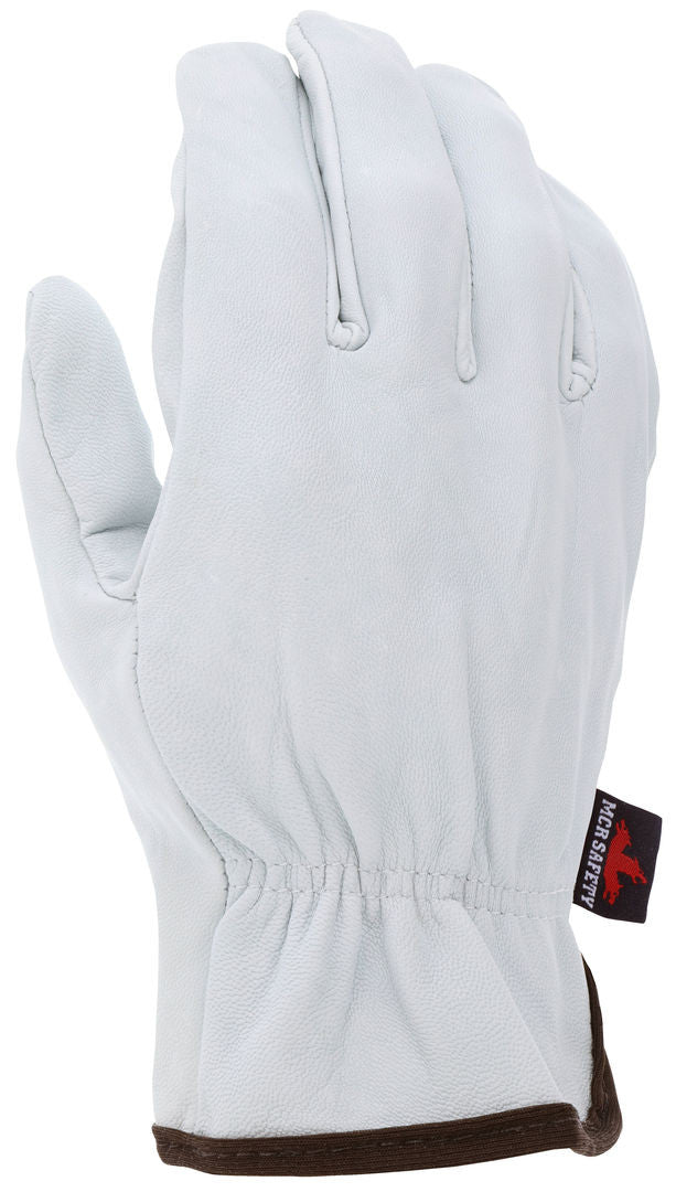 Grain Goatskin Leather Driver Gloves, Select B Grade, Straight Thumb