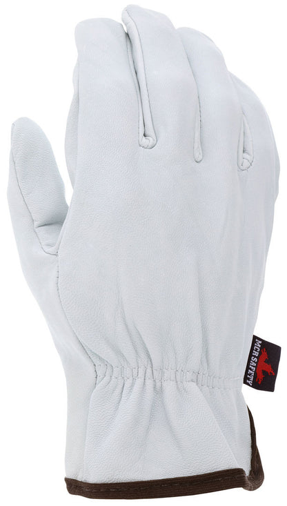 Grain Goatskin Leather Driver Gloves, Select B Grade, Straight Thumb