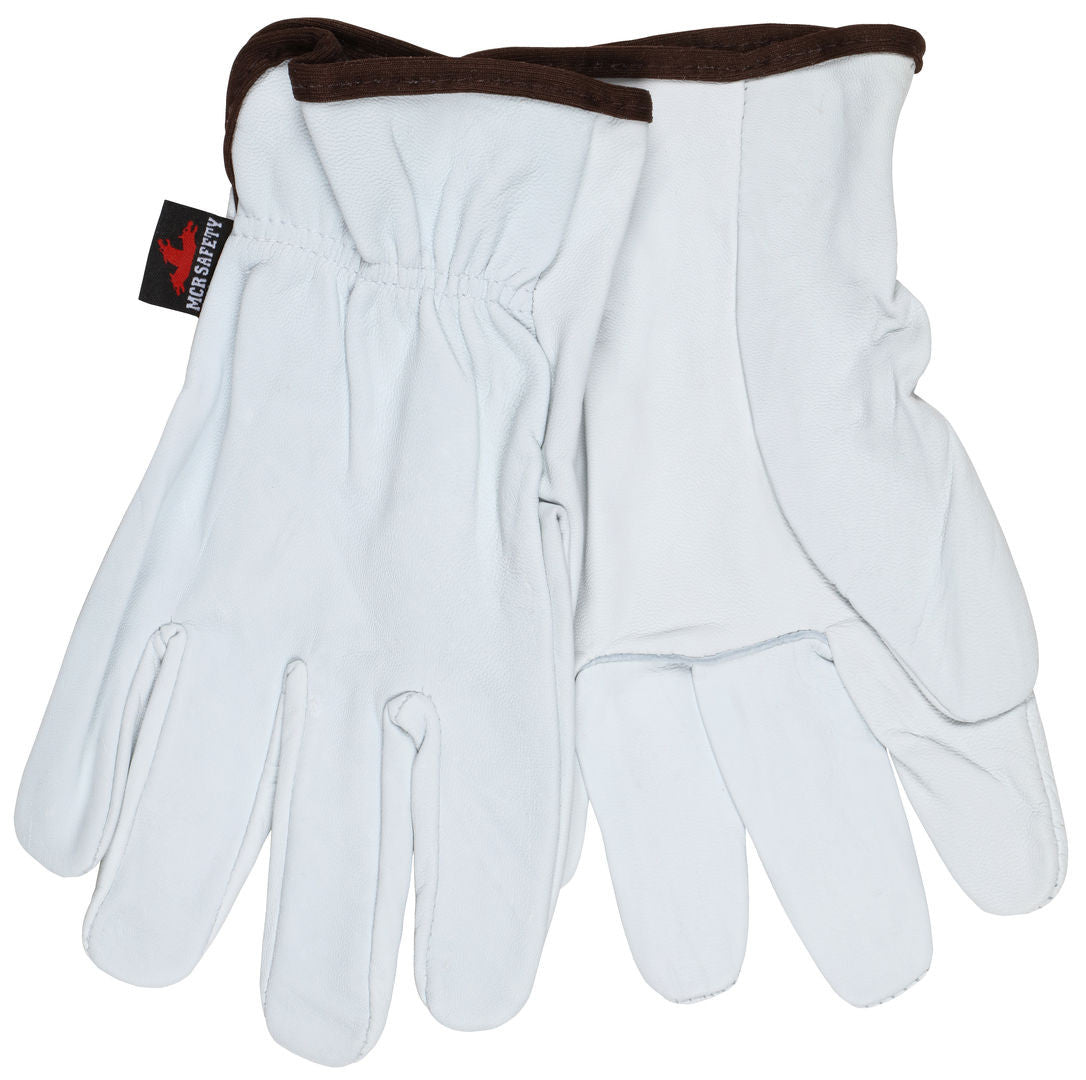 Grain Goatskin Leather Driver Gloves, Select B Grade, Straight Thumb