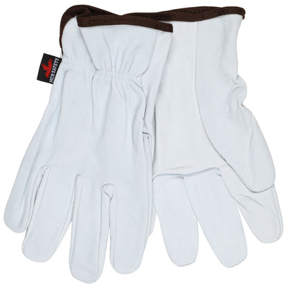 Grain Goatskin Leather Driver Gloves, Select B Grade, Straight Thumb