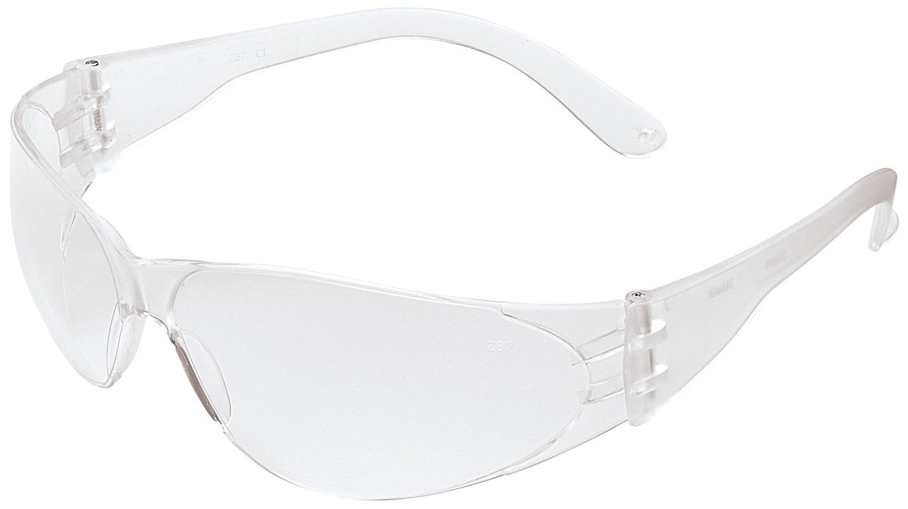 MCR Safety CL1N - Checklite® CL1N Series Safety Glasses - Excellent Orbital Seal and Fit - No Logos - Packaged 12 Pair per Polybag — manufacturer image 4