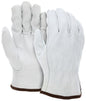 Grain Goatskin Driver Gloves, Keystone Thumb, Open Cuff