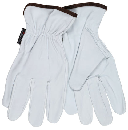 Goatskin Leather Driver Gloves, Select Grain, Keystone Thumb