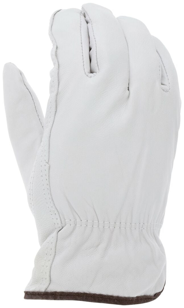Grain Goatskin Driver Gloves, Thermosock Lined, Keystone Thumb