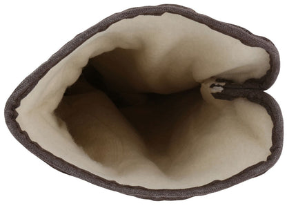 Grain Goatskin Driver Gloves, Thermosock Lined, Keystone Thumb