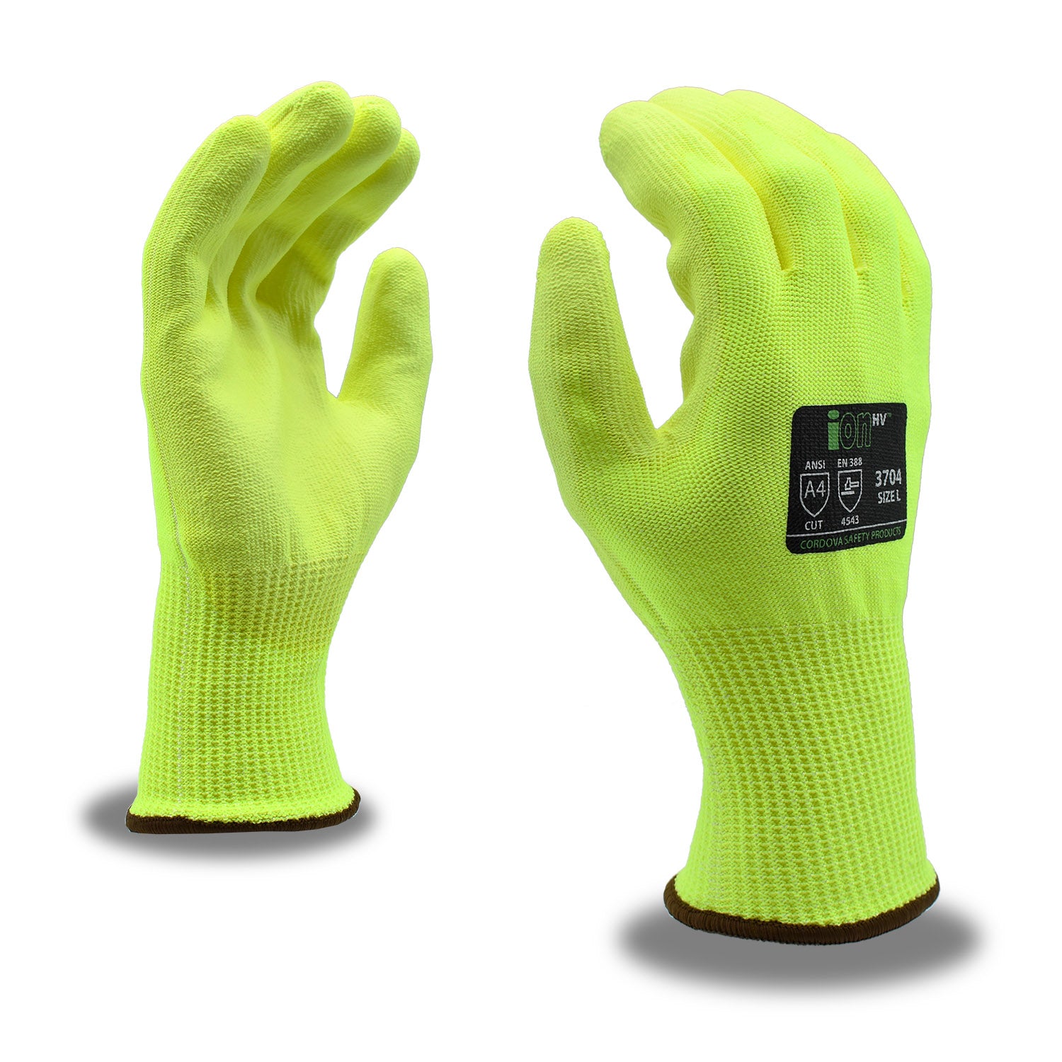 Cordova Ion-hv™, HI-VIS Yellow 13-gauge HPPE #3704 - 3704XS