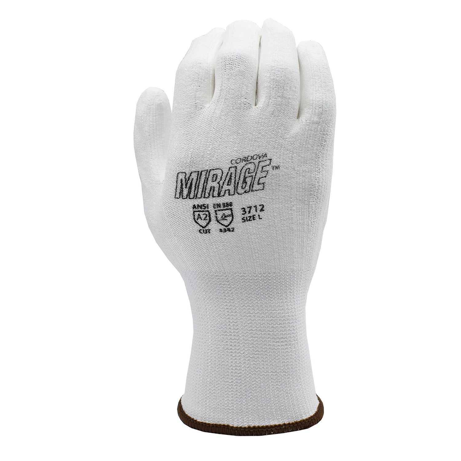 Cordova Mirage™ White 13-gauge HPPE Shell, Wh #3712 - 3712XS image 5