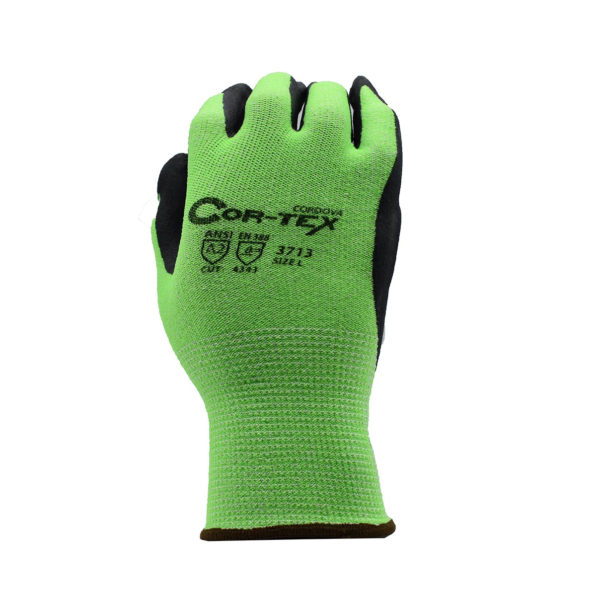 Cordova Cor-tex™ HI-VIS Lime 13-gauge HPPE Pl #3713 - 3713XS image 3
