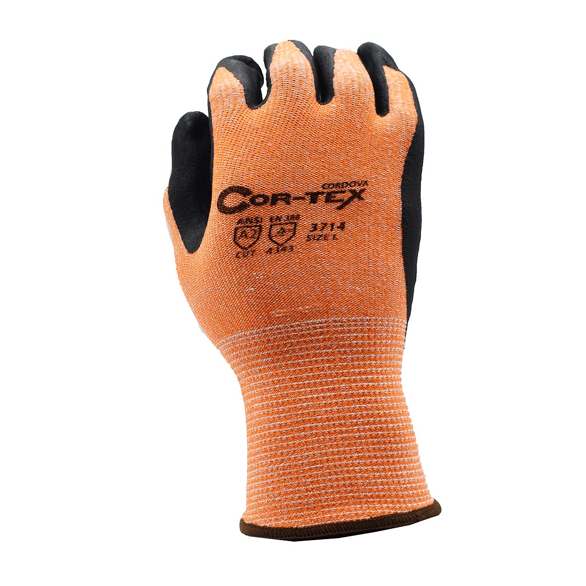 Cordova Cor-tex™ HI-VIS Orange 13-gauge HPPE #3714 - 3714XS image 2