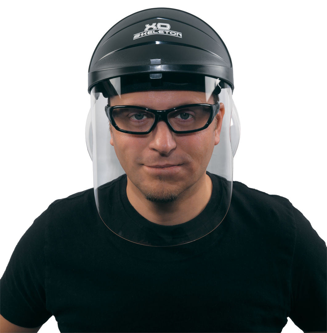 MCR Safety 104 - XO Skeleton Ratchet Headgear Clear Lens - manufacturer product image 3