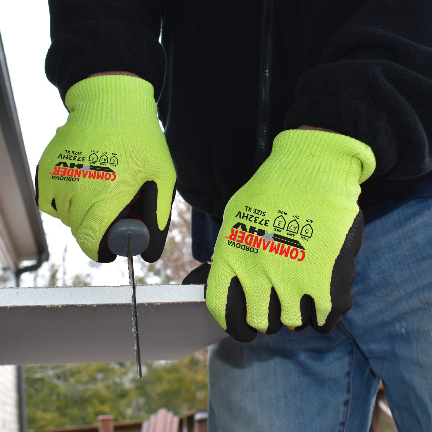Cordova Commander Hv™ 13-gauge, HI-VIS Yellow #3732HV - 3732HVXS image 3