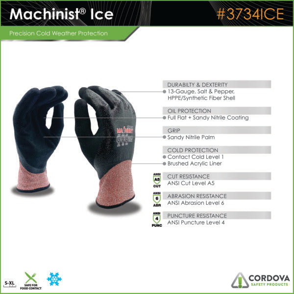 Cordova Machinist Ice™, Two-layer Insulated S #3734ICE - 3734ICEM image 6