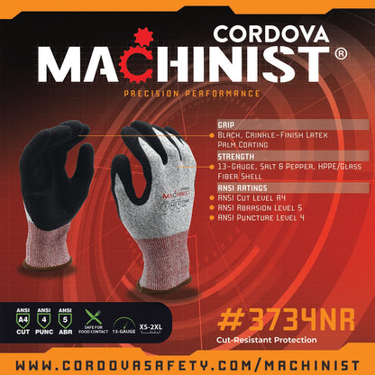 Cordova Machinist™ 13-gauge, HPPE/glass Shell #3734NR - 3734NRXS image 4