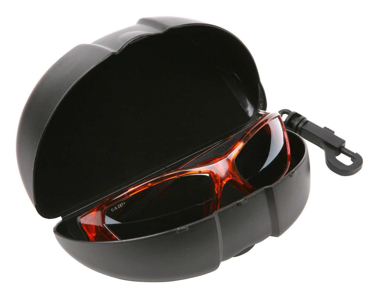 MCR Safety 207 - Eyewear Black PP Hard Case W/ Belt Hook - manufacturer product image 2