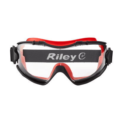 Riley RLY00221 Velia - clear lens front - manufacturer photograph; case of 100 goggles