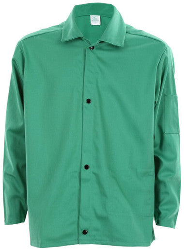 MCR Safety 39031 - F/R GREEN COTTON 30" JACKET W/POCKET X2 product image