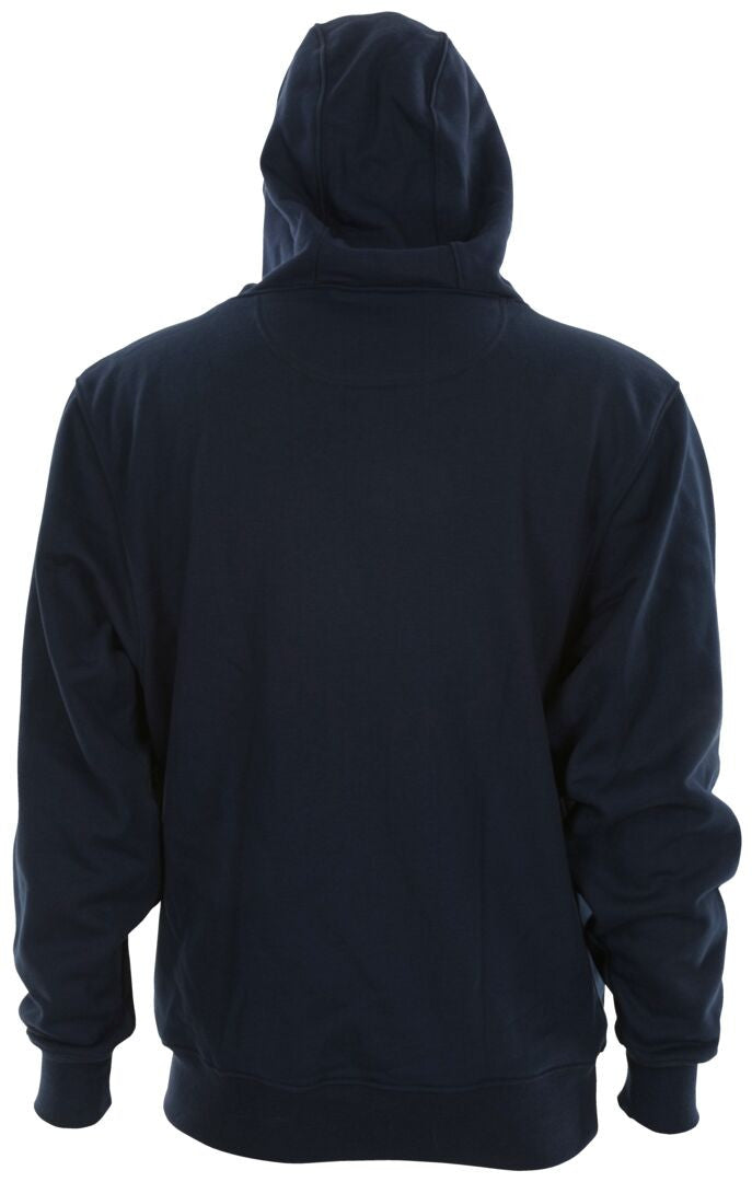 MCR Safety SS2N - ** Limited Inventory Available ** MCR Safety FR Gear - Navy Blue Flame Resistant (FR) Hooded Pullover Sweatshirt - 100% Cotton - Interlock Fleece Shell - NFPA 70E and NFPA 2112 Compliant — manufacturer image 5