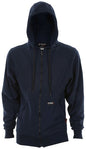 MCR Safety SS1N - MCR Safety FR Gear - Navy Blue Flame Resistant (FR) Hooded Sweatshirt - 95% Cotton 5% Spandex - Interlock Fleece Shell - 11.5 oz/yd² - Fabric Meets NFPA 70E and NFPA 2112 Requirements