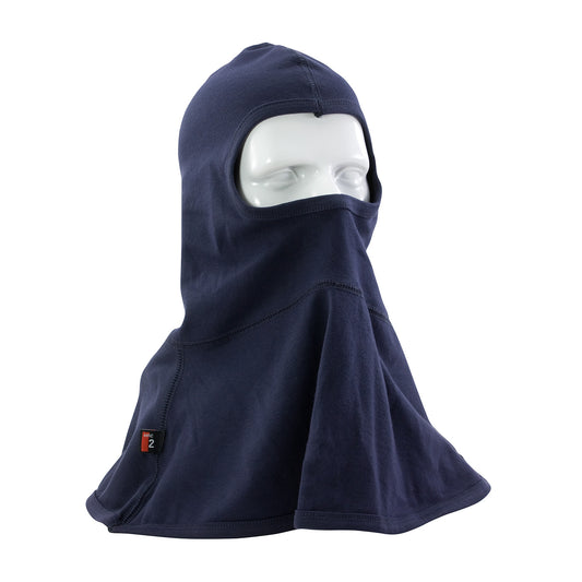 PIP 385-FRBL11 Single-Layer AR/FR Interlock Cotton Balaclava - 10.6 Cal/cm2