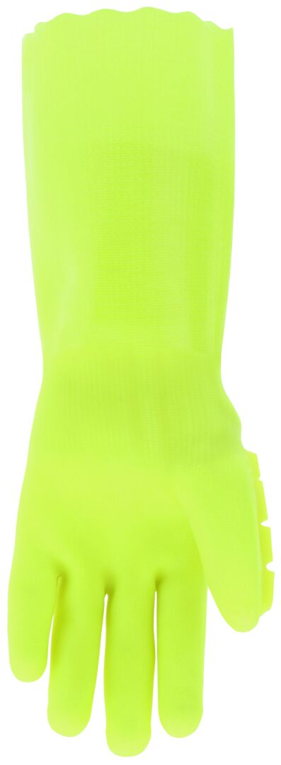 N2659HVL - Ninja® Alchemy - Cut-Resistant and Chemical-Resistant Work Gloves - TPR Back of Hand Provides Impact Resistance - 14-Inch Overall Length - Hand Double Dipped in PVC - 15-Gauge Cut Resistant HyperMax® HPPE Liner