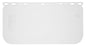 MCR Safety 485 - Universal Safety Face Shield Replacement Window - Clear Impact Resistant Acetate Material - 8 Inches x 15 Inches - .044 Inches Thick - Excellent for Splash Protection and Impact Resistance