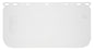 MCR Safety 487 - Universal Safety Face Shield Replacement Window - Impact Resistant Polycarbonate Material - 8 Inches x 15.5 Inches - .040 Inches in Thickness - Excellent for Splash Protection and Impact Resistance