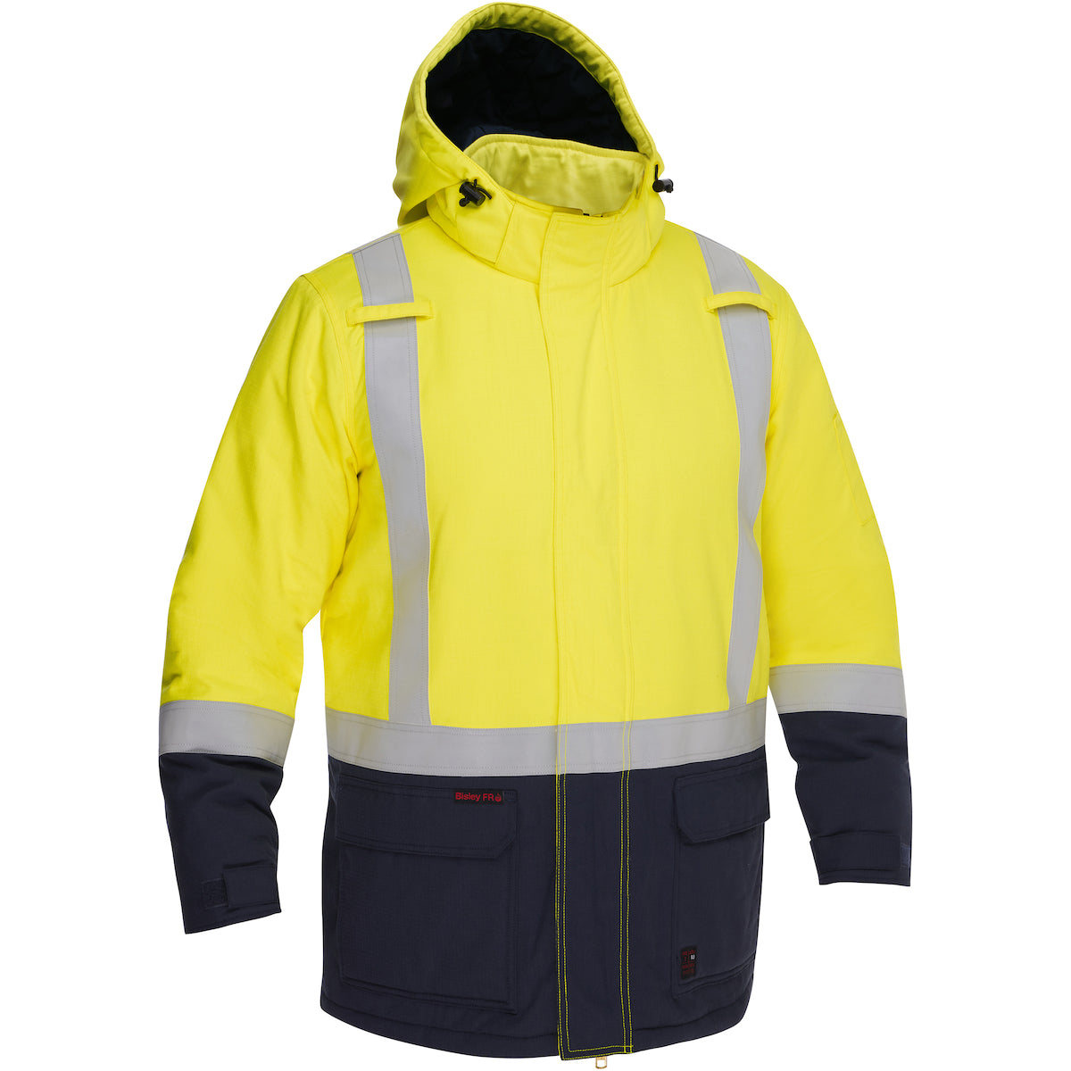 PIP Bisley 385M8387H Dual-Certified AR/FR Ripstop Insulated Parka - Industrial Wash Durable