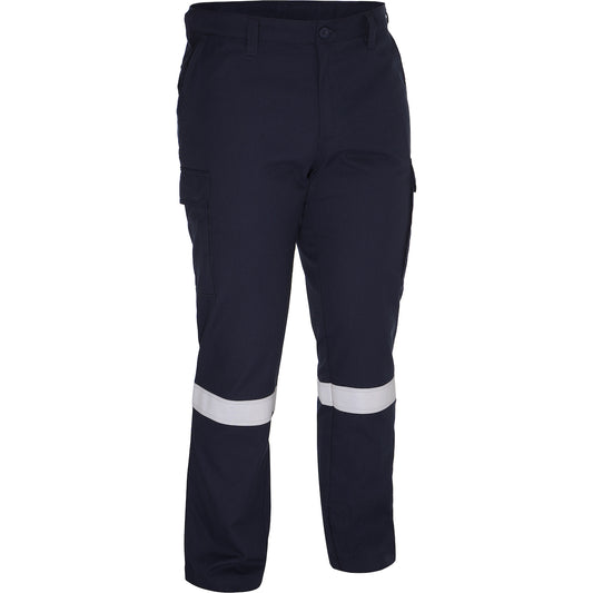 PIP Bisley 385MFRCS Dual-Certified AR/FR Ripstop Industrial Taped Cargo Pant - Industrial Wash Durable
