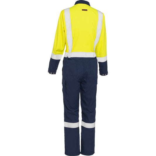 PIP Bisley 385WFRHC Dual-Certified AR/FR Women's Ripstop Coverall - Industrial Wash Durable