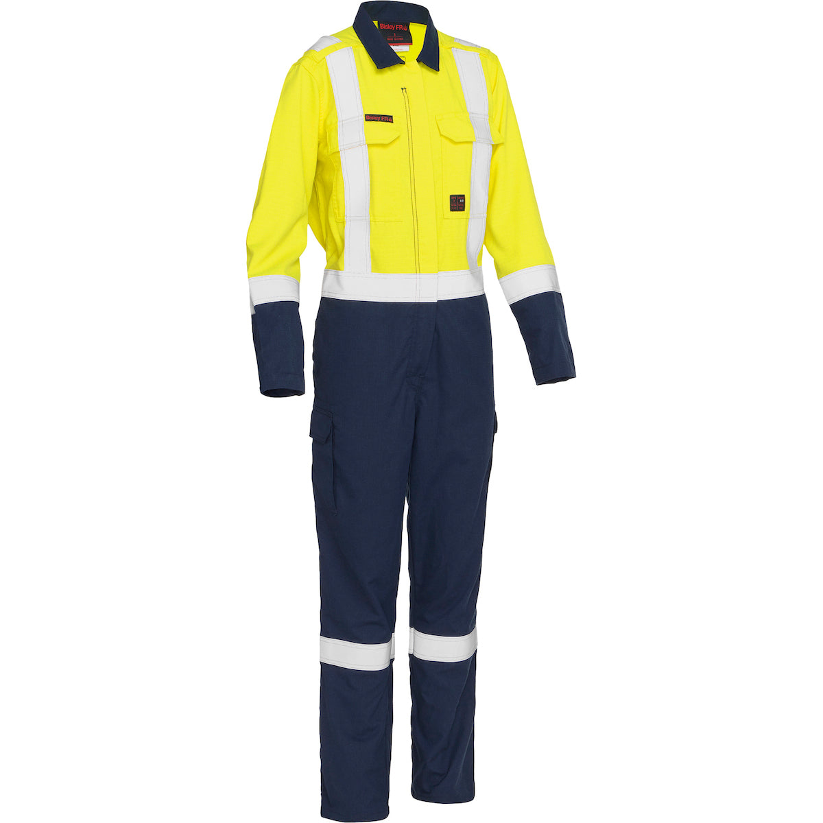 PIP Bisley 385WFRHC Dual-Certified AR/FR Women's Ripstop Coverall - Industrial Wash Durable