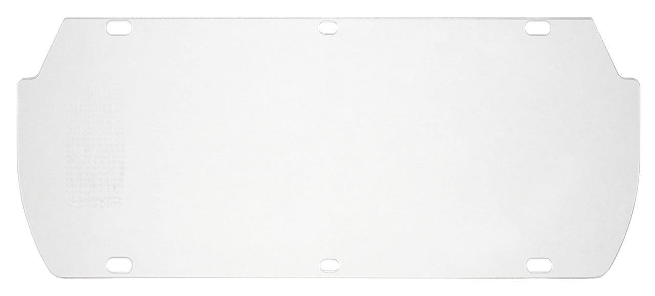 MCR Safety 494 - Double Matrix Replacement Window - Clear PETG Face Shield - Measures 7 x 16.75 Inches - .042 in Thick - Protects from Splash and Impact - CAN / CSA Z94.3 Compliant — manufacturer image 3