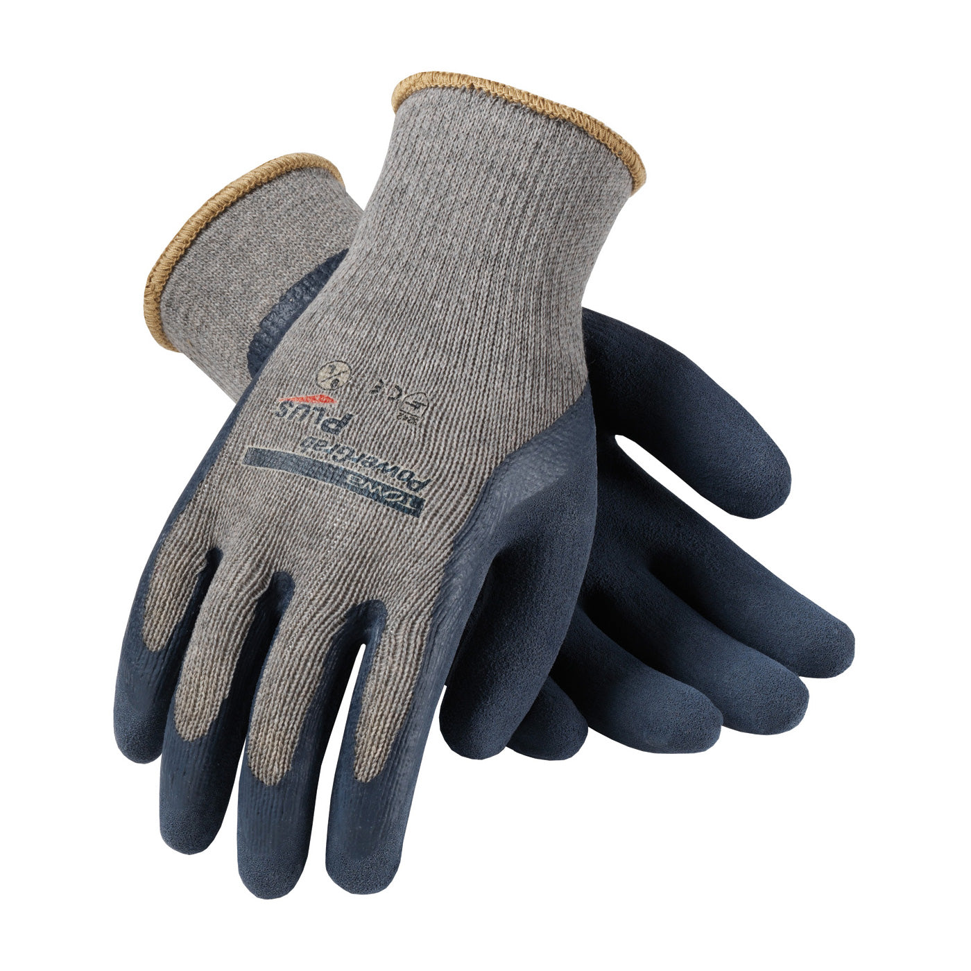 PowerGrab™ Plus Seamless Knit Cotton/Polyester Glove with Latex MicroFinish Grip on Palm & Fingers