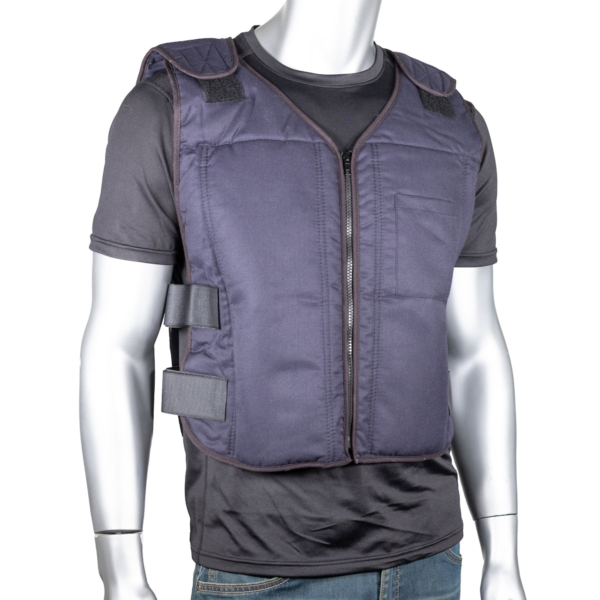 PIP 390-EZPC-FR Premium FR Phase Change Active Fit Cooling Vest with Insulated Cooler Bag