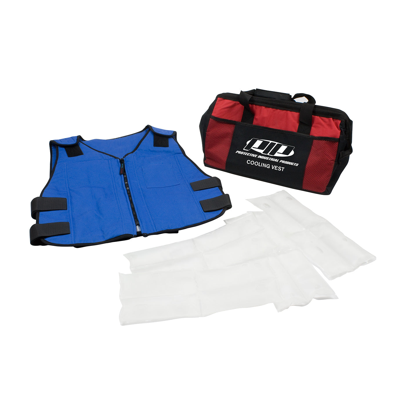 PIP 390-EZSPC Premium Phase Change Active Fit Cooling Vest with Insulated Cooler Bag