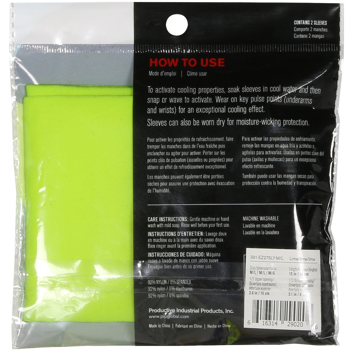 PIP 391-EZ275 Evaporative Cooling Sleeve