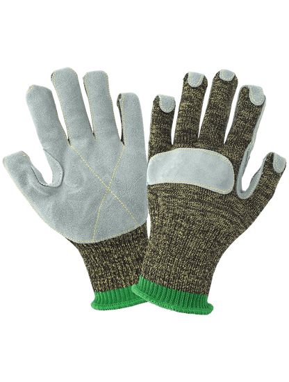 Samurai Glove® - KS300LF - Leather Palm Gloves - cut level A7 - red