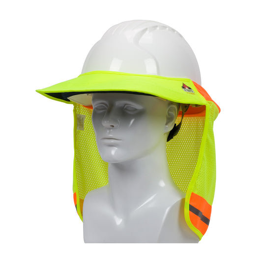 PIP 396-801FR FR Treated Hi-Vis Hard Hat Visor and Neck Shade
