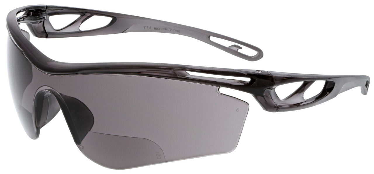 MCR Safety CL4 - Checklite® CL4 Series Safety Glasses - Earplug Retaining Technology - Temples Hold Earplug Cord in Place - Lightweight — manufacturer image 13